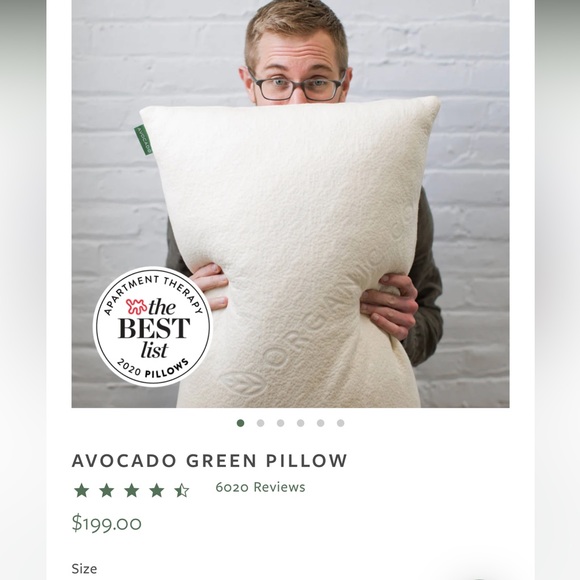 avocado Bedding Avocado Pillow Natural Organic Poshmark